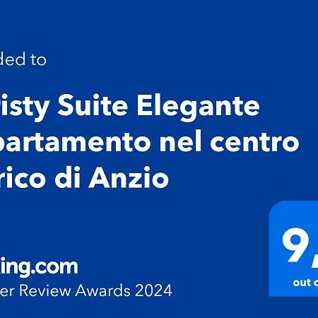 Christy Suite Elegante Appartamento Nel Centro Storico Di Анціо Екстер'єр фото
