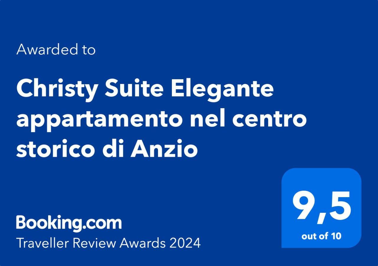 Christy Suite Elegante Appartamento Nel Centro Storico Di Анціо Екстер'єр фото